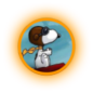 Snoopy vintage pilot